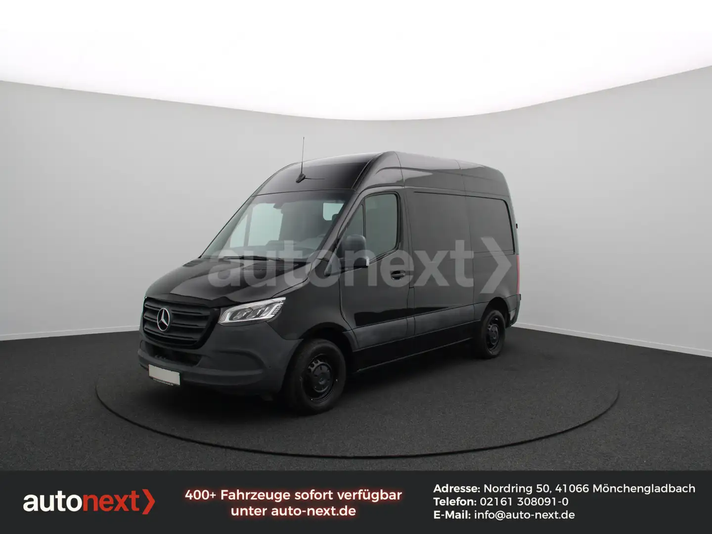 Mercedes-Benz Sprinter 214 Kompakt Automatik *KAMERA+KLIMA* (7147) Negro - 1