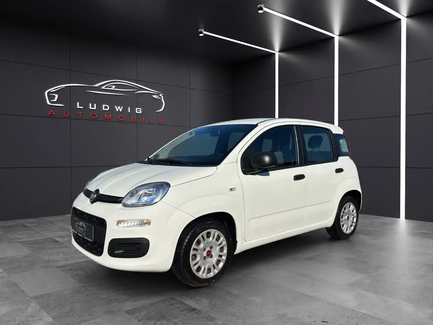 Fiat Panda Base/1HAND/EURO6/52KW/KLIMA/HYBRID Blanc - 1