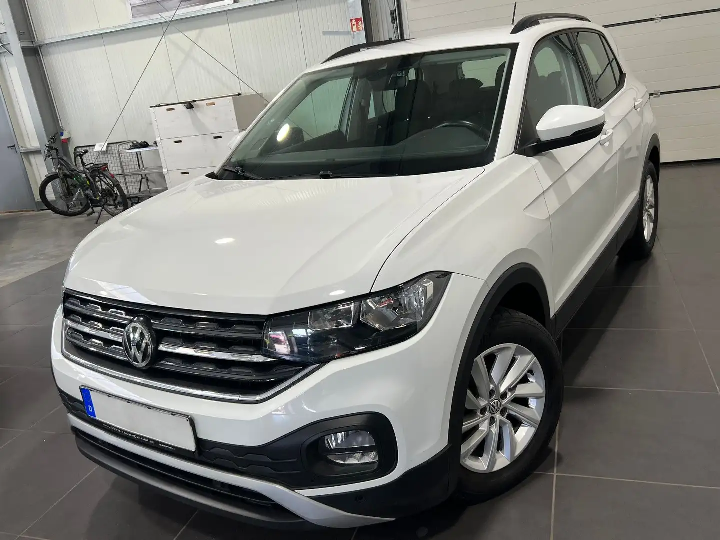 Volkswagen T-Cross 1.0 TSi **SHZ*PDC*ACC*Spur*Klima** Weiß - 1
