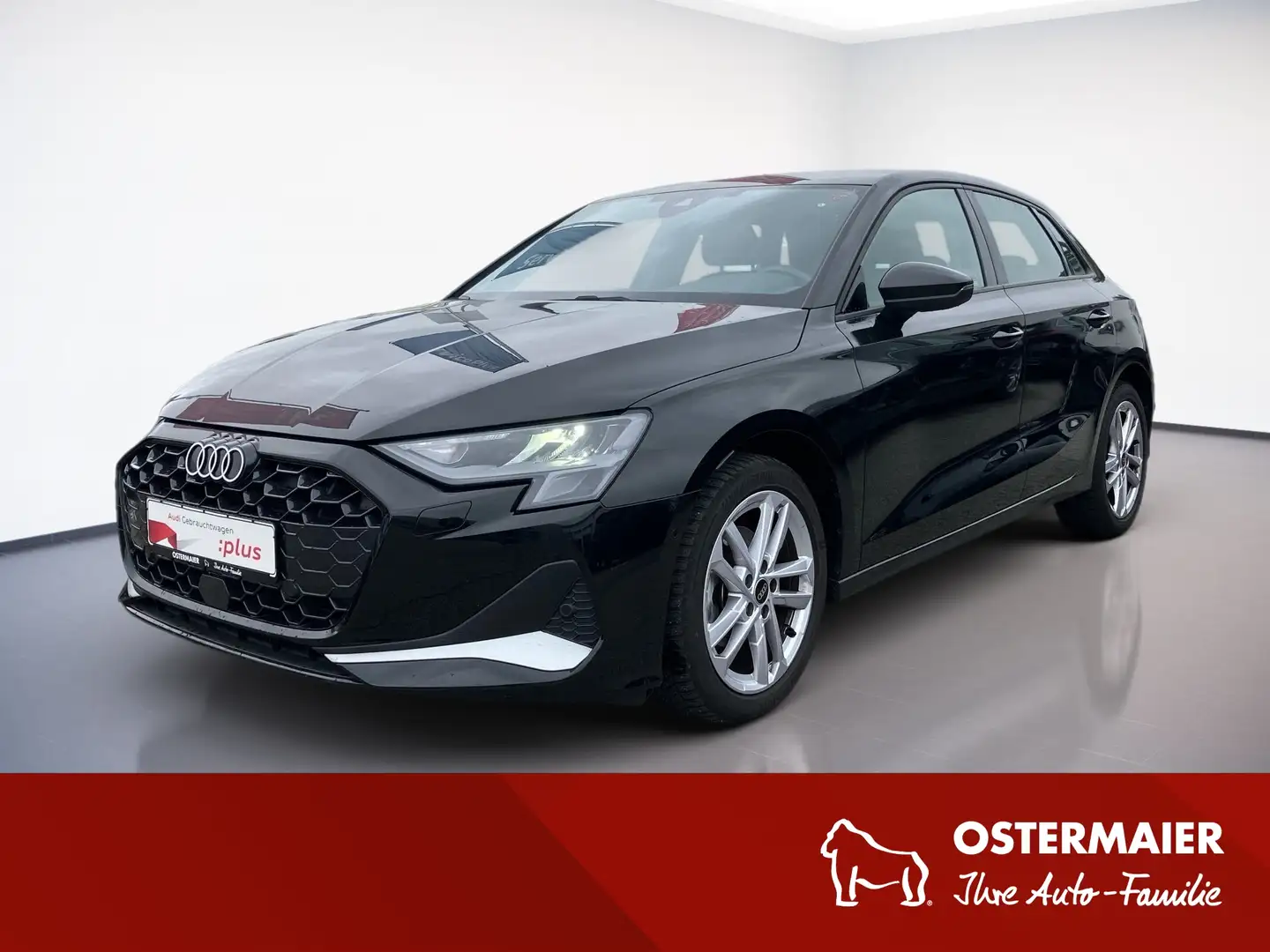 Audi A3 Sportback ADVANCED 30 TDI AHK.NAVI.VIRTUAL.ALU.SIT Schwarz - 1