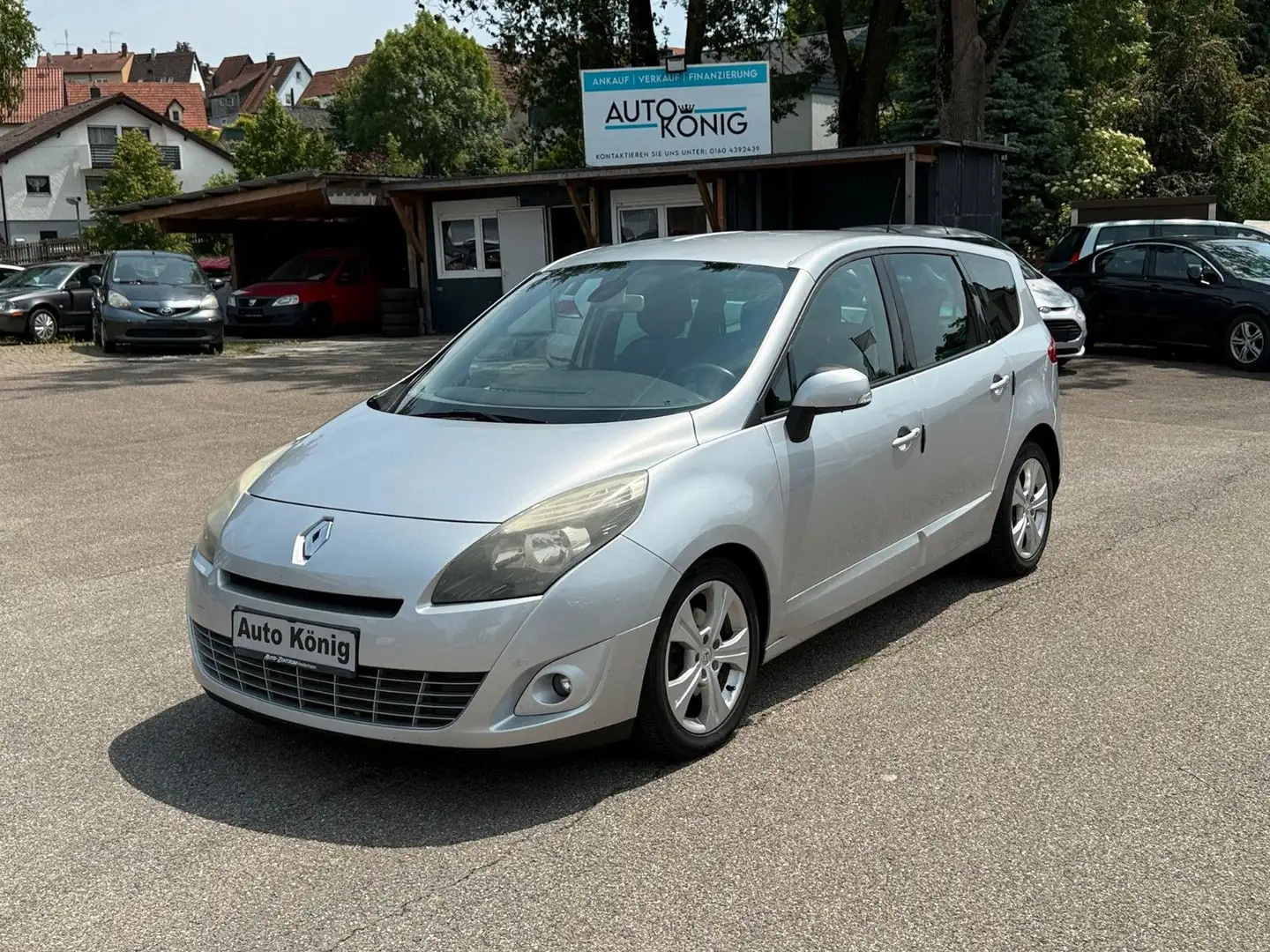 Renault Scenic III Grand Dynamique*7 SITZER*NAVI*PDC*AHK Grigio - 2