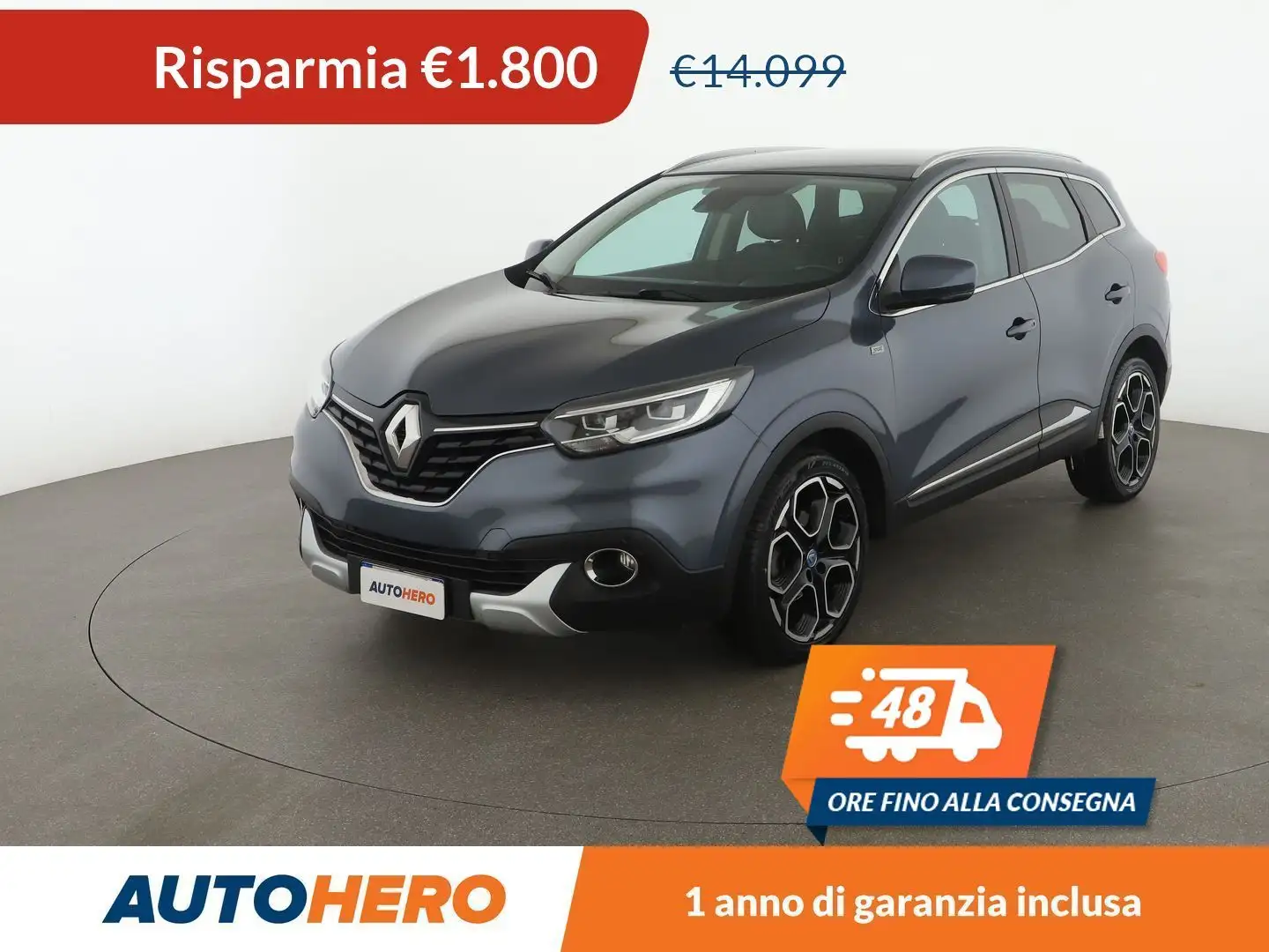 Renault Kadjar 1.6 dCi Sport Edition 2 130CV X-Tronic Blu/Azzurro - 1