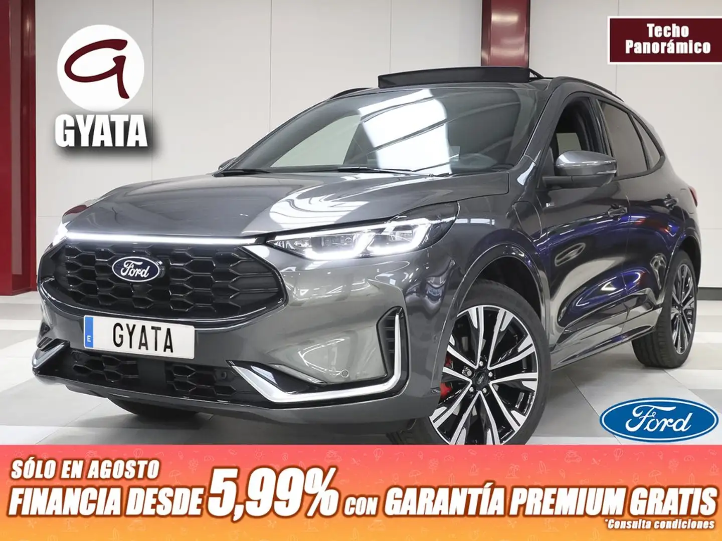Ford Kuga 2.5 Duratec PHEV ST-Line X 4x2 Gris - 1