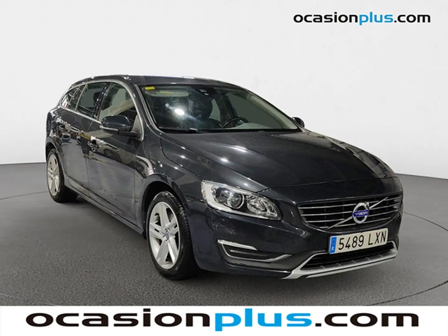 Volvo V60 D6 Hybrid Summum Aut. Gris - 2