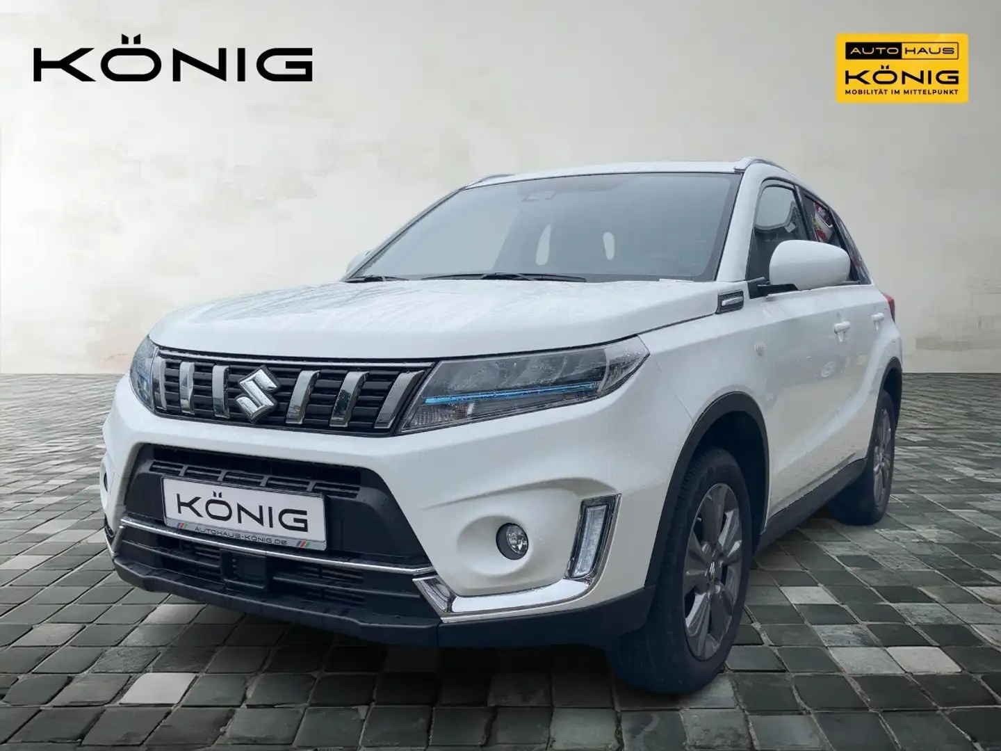 Suzuki Vitara 1.4 130 Hybrid Comfort Klimaautomatik Weiß - 1