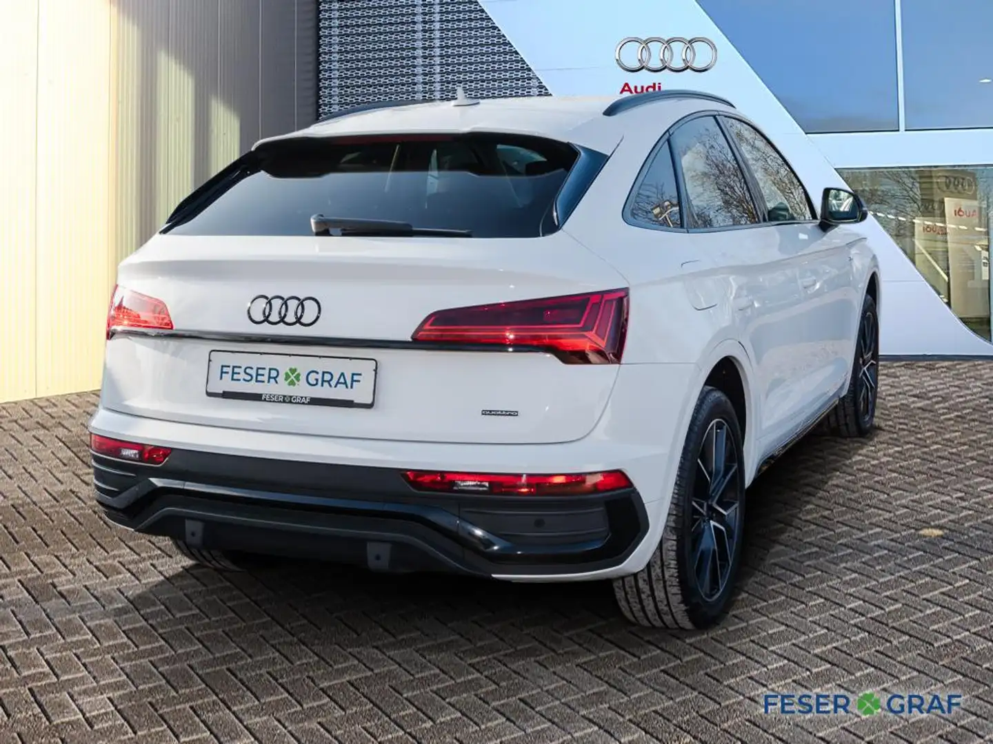 Audi Q5 Sportback 50 TFSI e S line /Matrix/ACC/Navi+/20" Weiß - 2