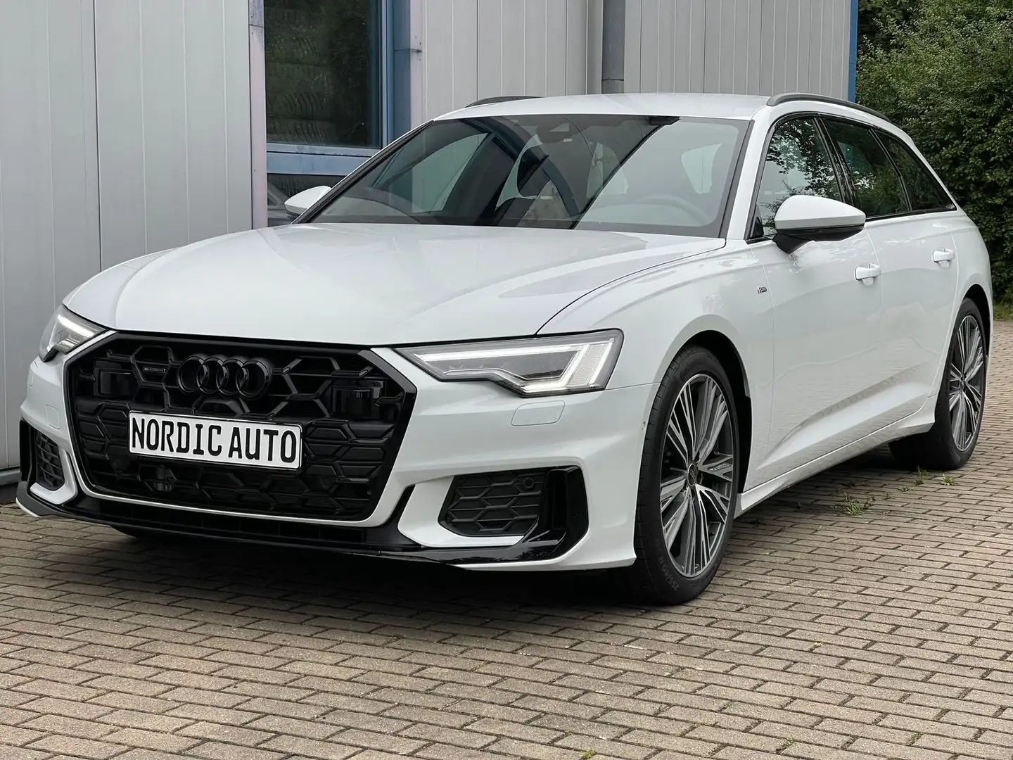 Audi A6 40 TDI quattro S line MATRIX+Memory+CAM+StandH+AHK Blanc - 1