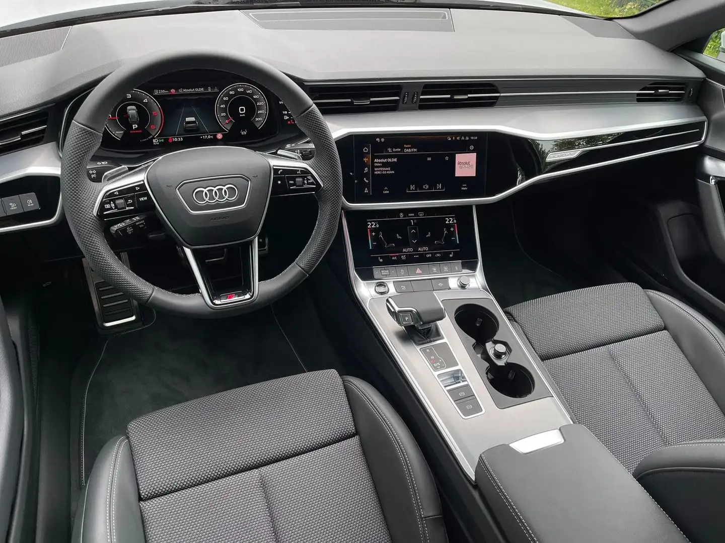Audi A6 40 TDI quattro S line MATRIX+Memory+CAM+StandH+AHK Blanc - 2