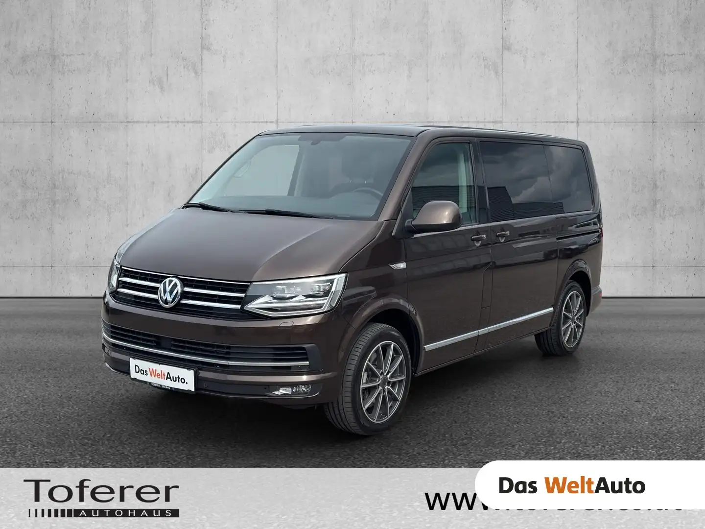 Volkswagen T6 Multivan VW T6 Multivan Generation Six 2,0 TDI BMT DSG Braun - 1