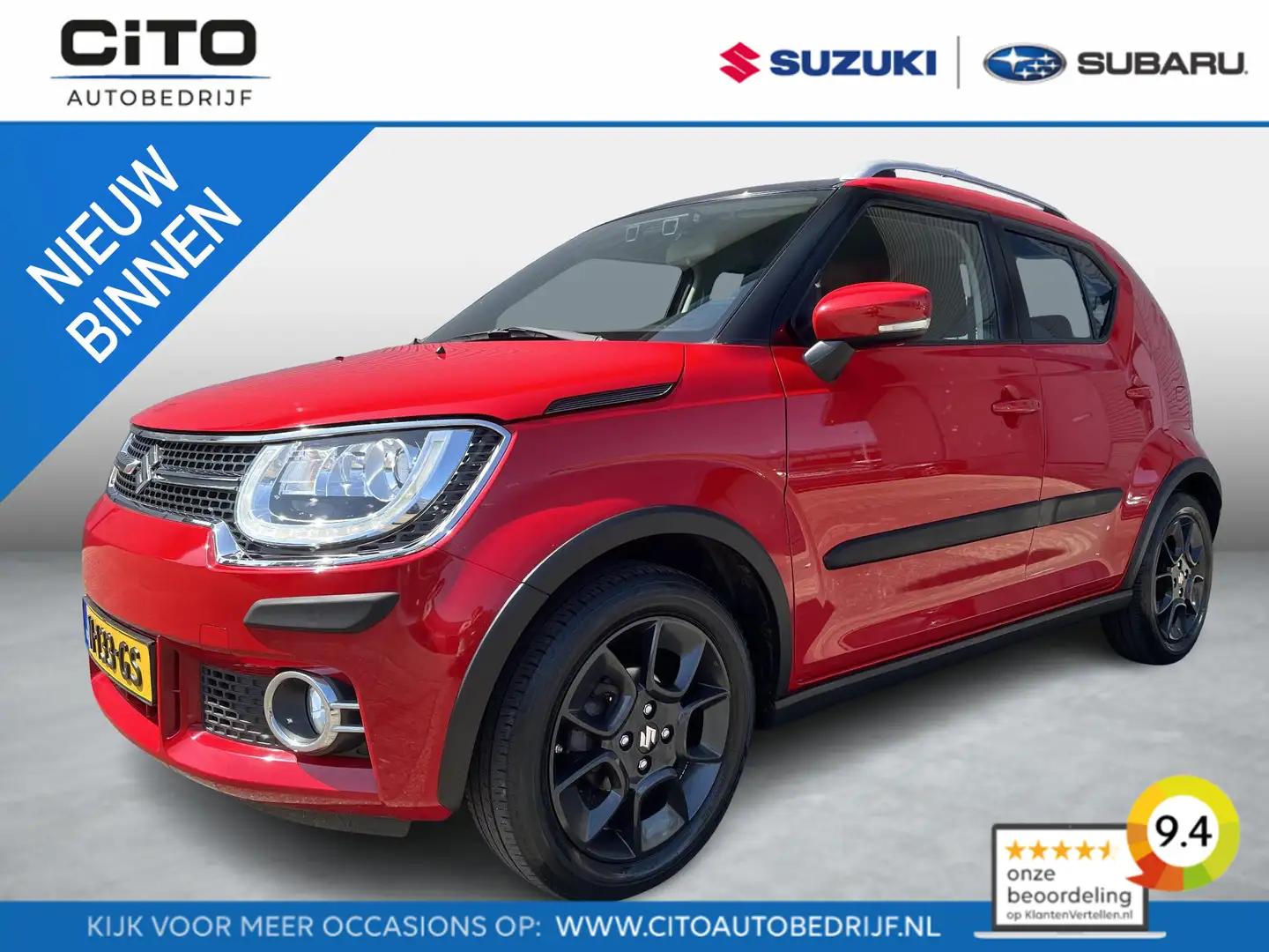 Suzuki Ignis 1.2 Stijl Intro | Apple &Android Auto | Climate Co Rood - 1