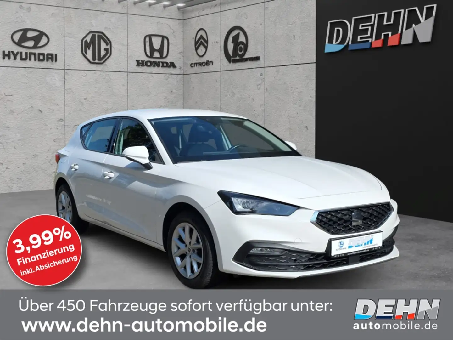 SEAT Leon 1.0 TSI Style SHZ LRHZ v.Cockp Carplay LED Weiß - 1