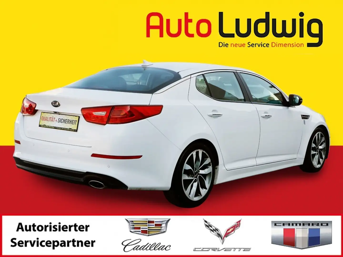 Kia Optima 1,7 CRDi Platin Aut. Weiß - 2