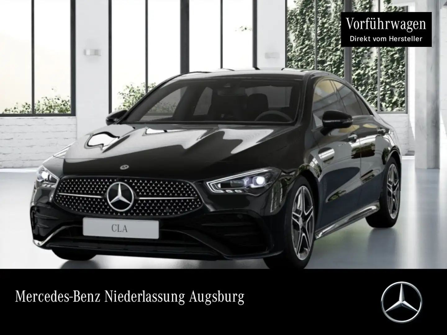 Mercedes-Benz CLA 200 AMG+NIGHT+MULTIBEAM+KAMERA+TOTW+KEYLESS+7G Schwarz - 1