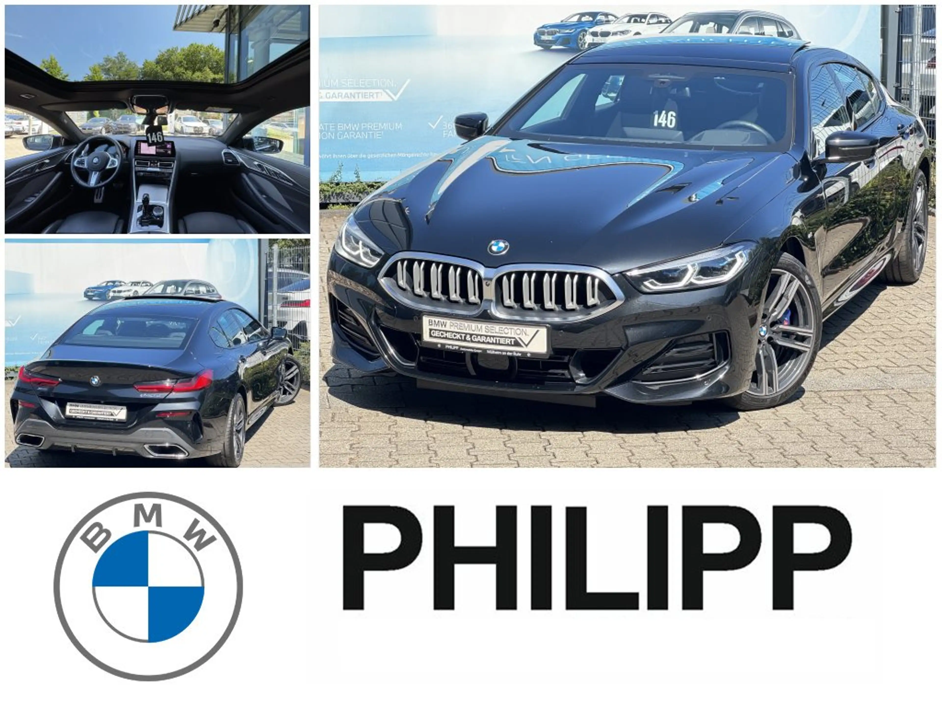 BMW 840 d xDrive Gran Coupe M Sport DA-Pro LASER PANO