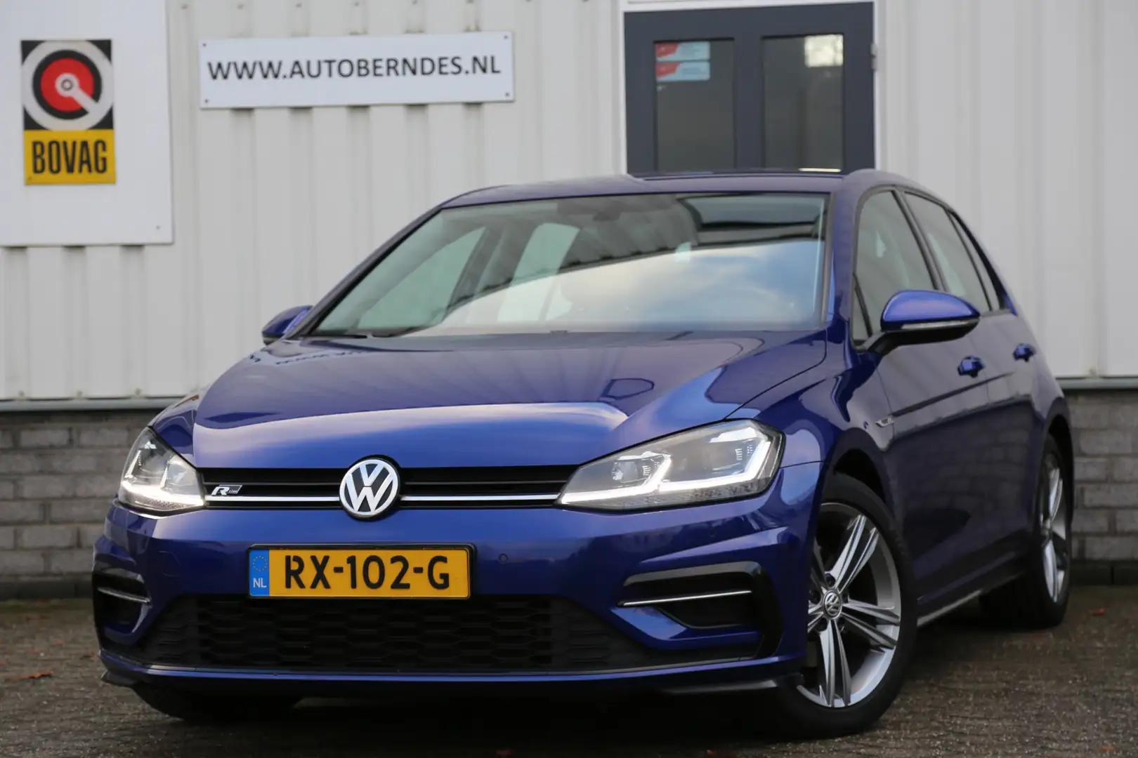 Volkswagen Golf 1.4 TSI R-Line*Perfect Onderh.*Massage/Alcantara S Blau - 1