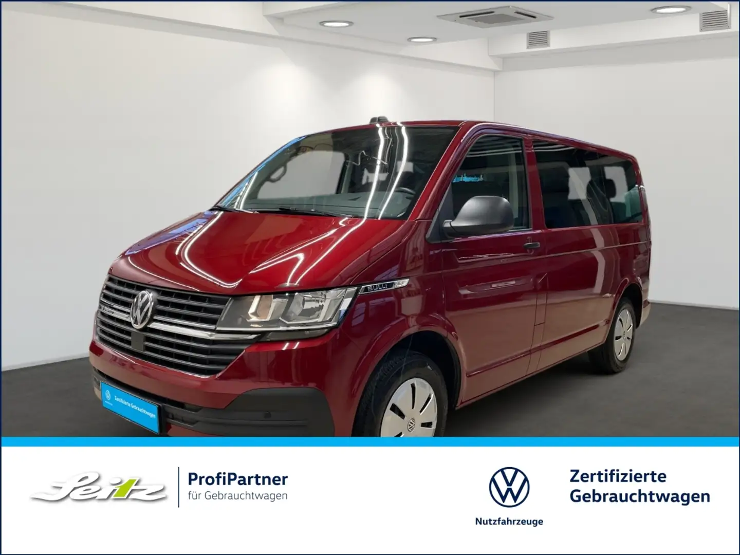Volkswagen T6.1 Multivan 2.0 TDI KR Family *6-SITZER*PARKSENSOR*SITZH* Červená - 1