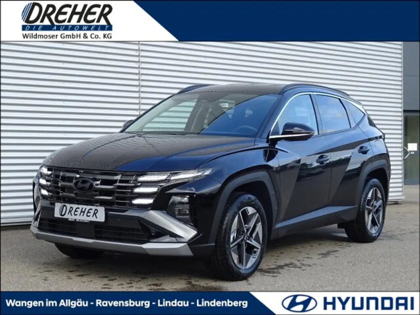Hyundai TUCSON NEW Tucson Hybrid 1.6 T-GDi 230PS 6-AT 2WD TREND Schwarz - 1