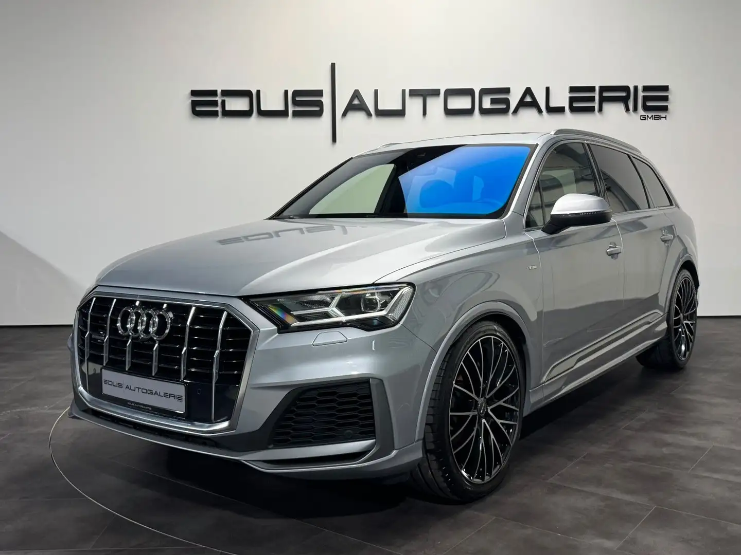 Audi Q7 50 TDI Quattro S-Line Pano LED 1.Hand Argent - 1