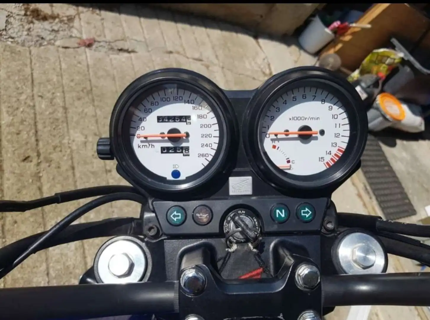 Honda CB 600 Modrá - 2