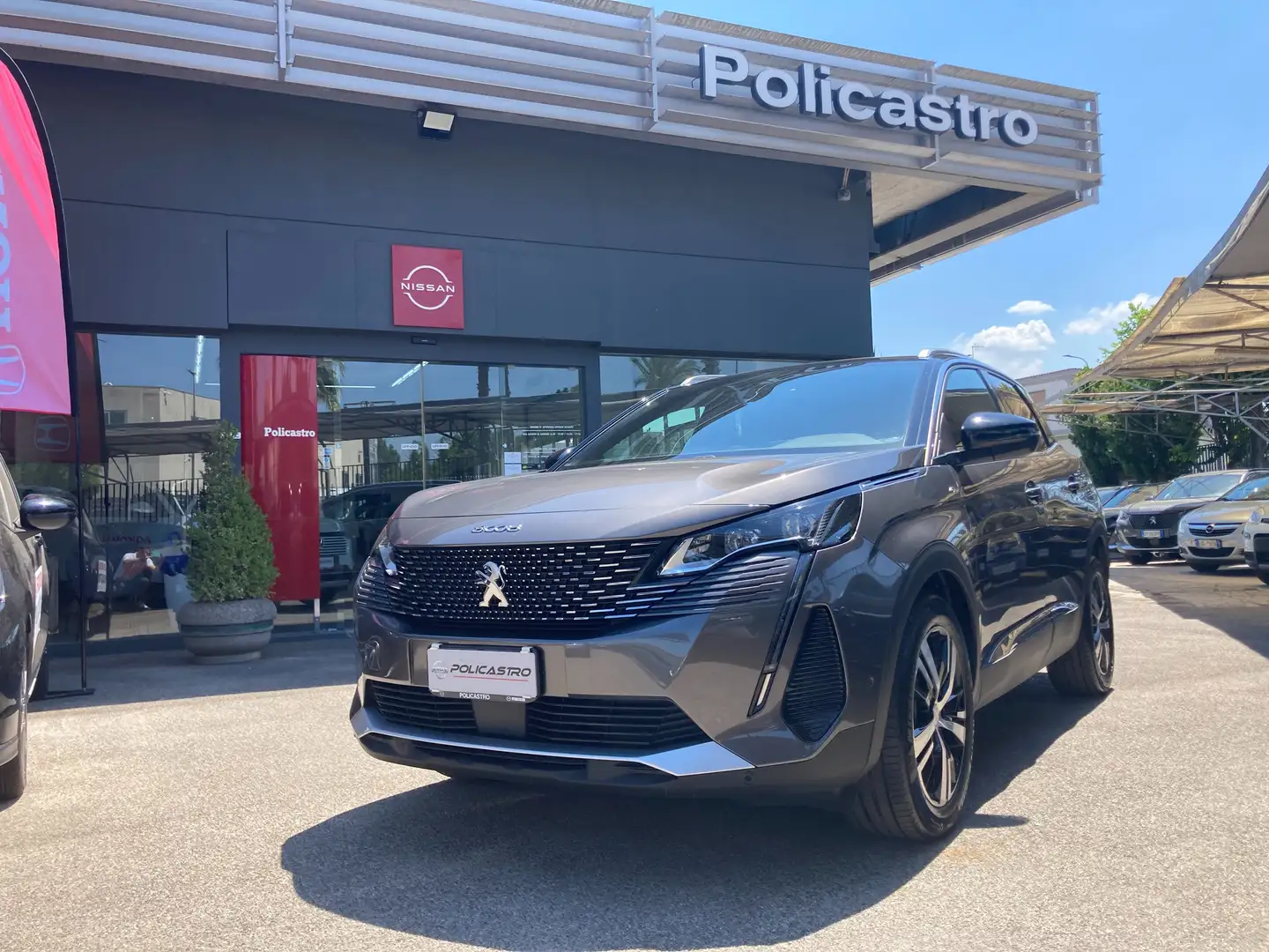 Peugeot 3008 1.5 bluehdi GT s AUTOMATICA TETTO PELLE NAVI LED Grigio - 1