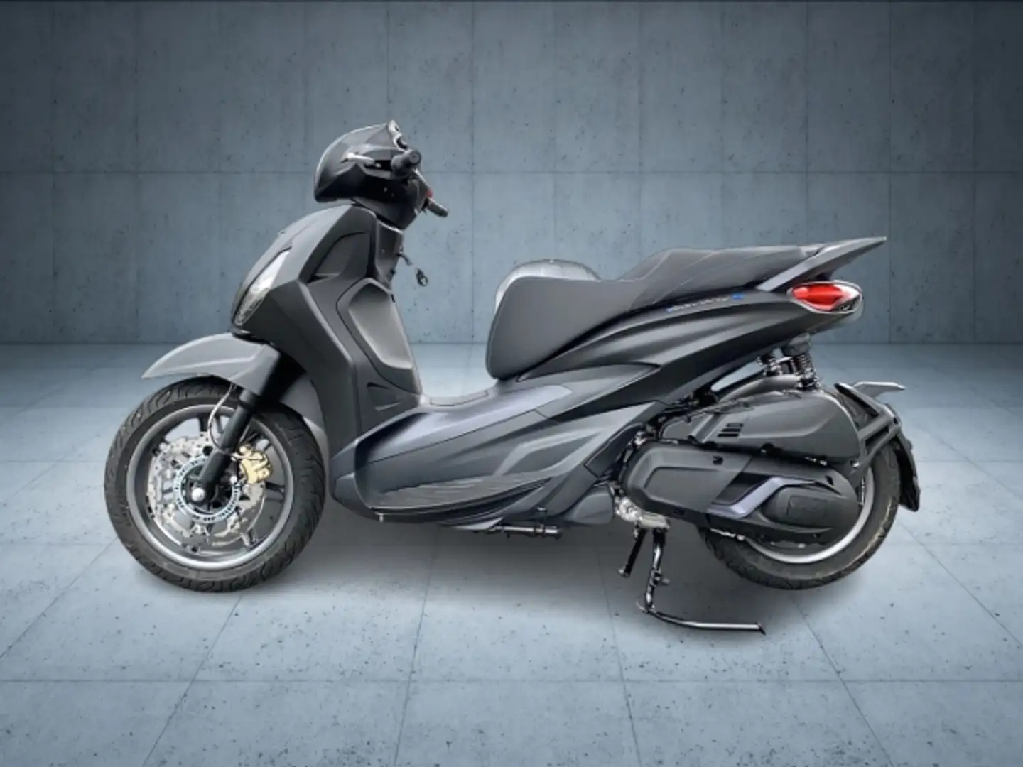 Piaggio Beverly 400 S Schwarz Meteora Zwart - 2