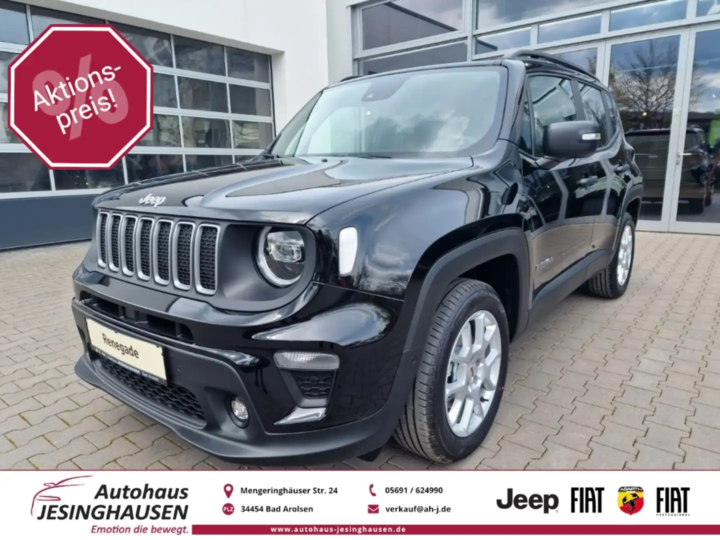 Jeep Renegade Altitude e-Hybrid TechPaket WinterPaket Navi Digit Noir - 1