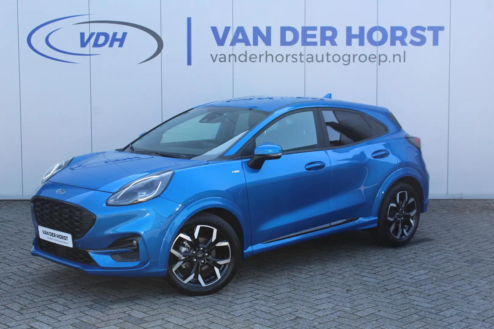 Ford Puma 1.0 EcoBoost Hybrid ST-Line X Camera, Parkeersenso Blauw - 1