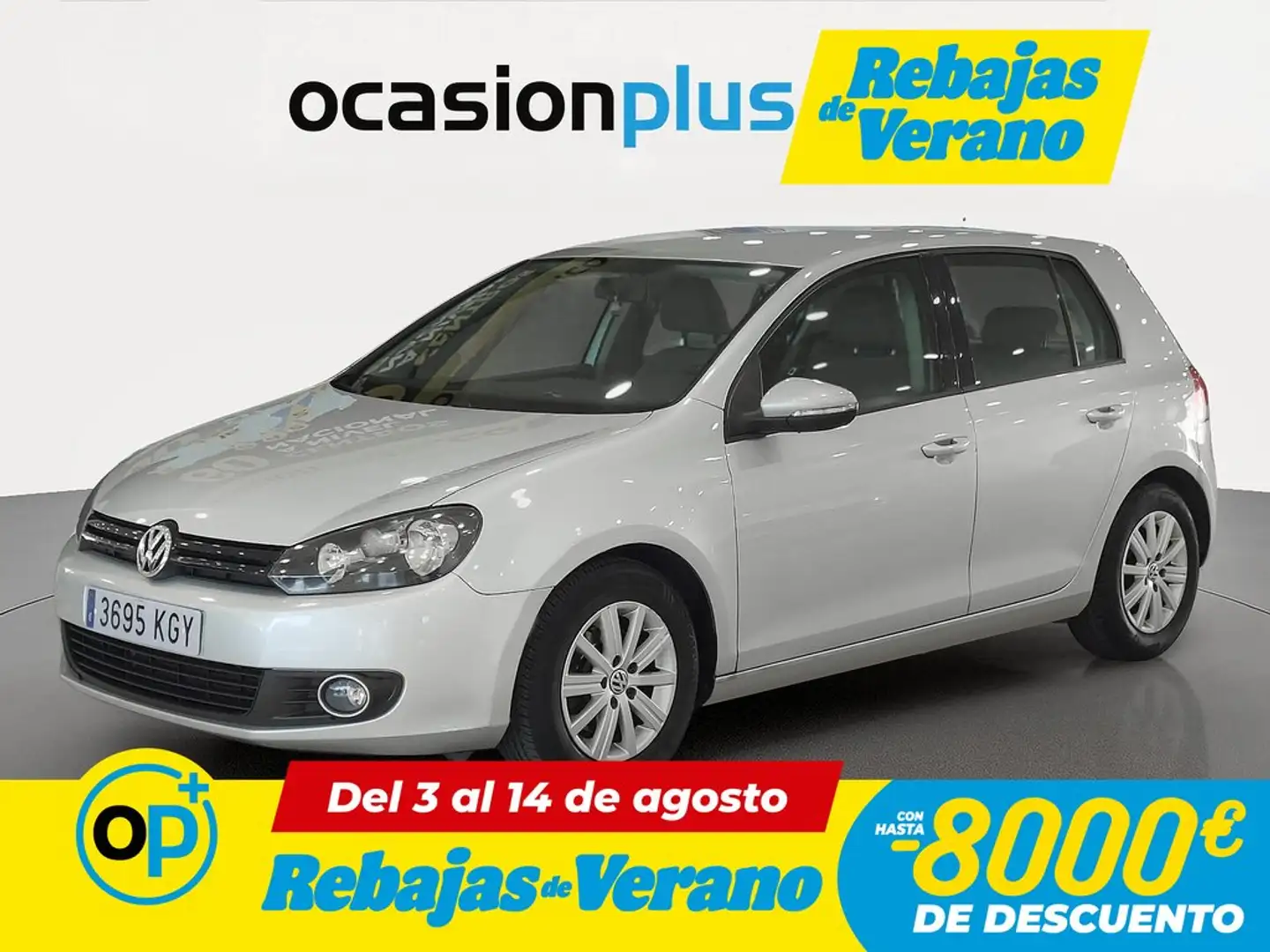 Volkswagen Golf 1.6TDI CR Bluemotion 105 Gris - 1