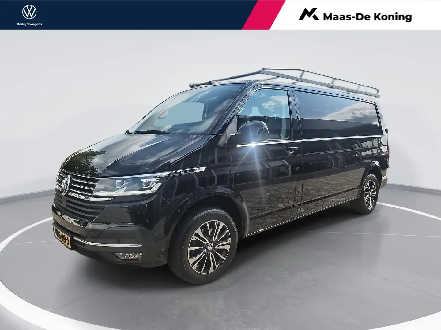 Volkswagen T6.1 Transporter 2.0 TDI L2H1 28 Zwart - 1