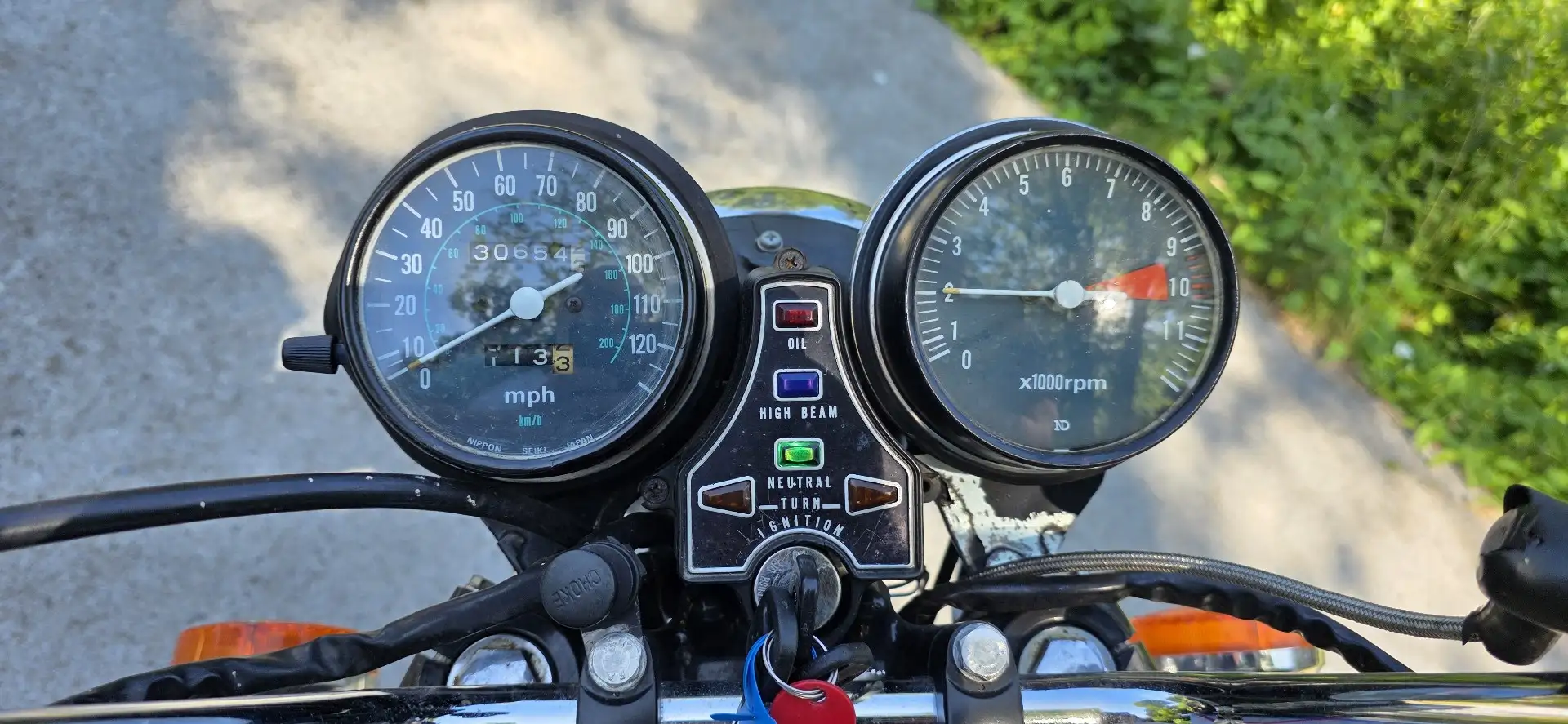 Honda CB 550 Brun - 2