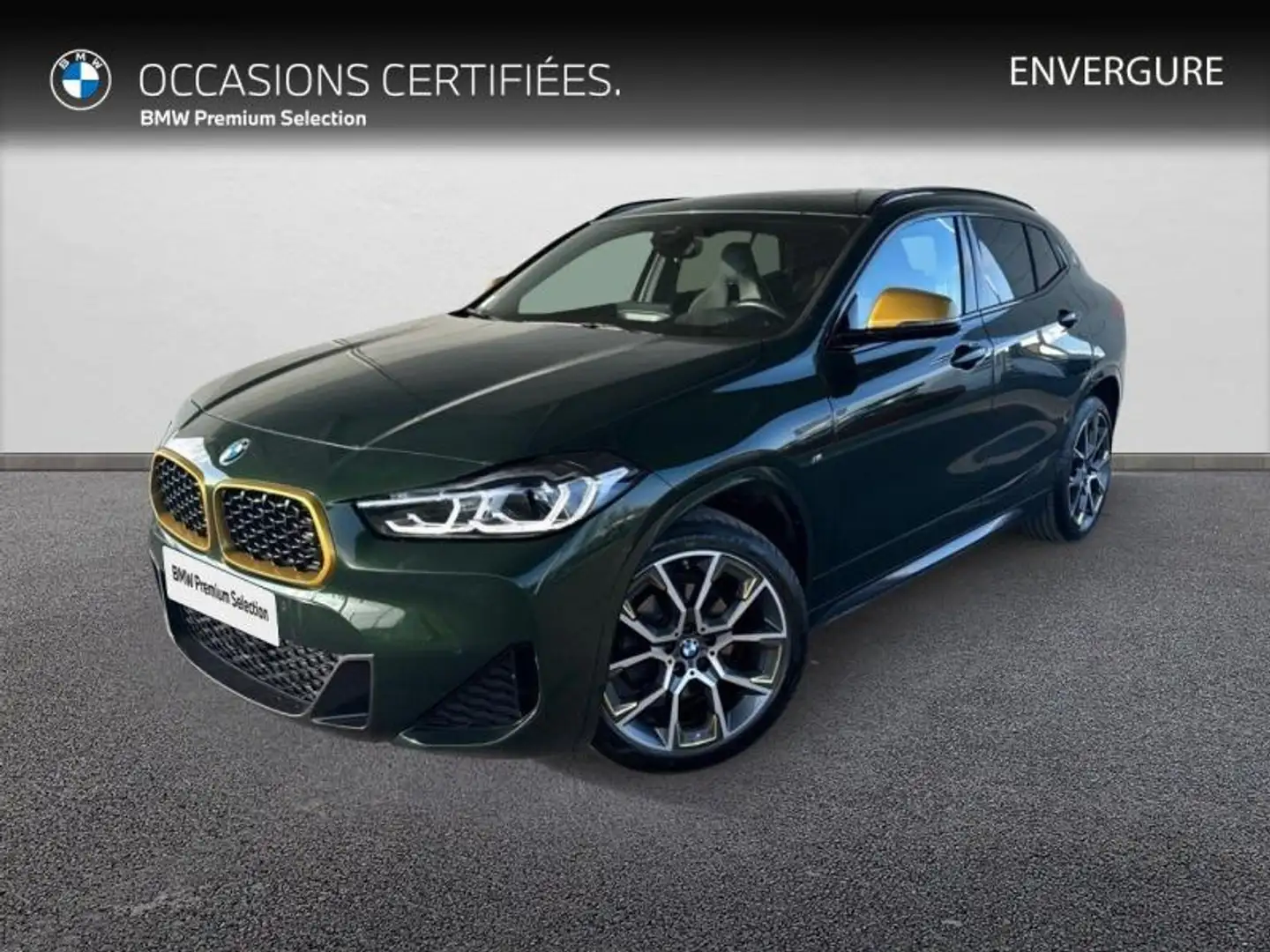 BMW X2 sDrive18dA 150ch Edition Goldplay Zielony - 1