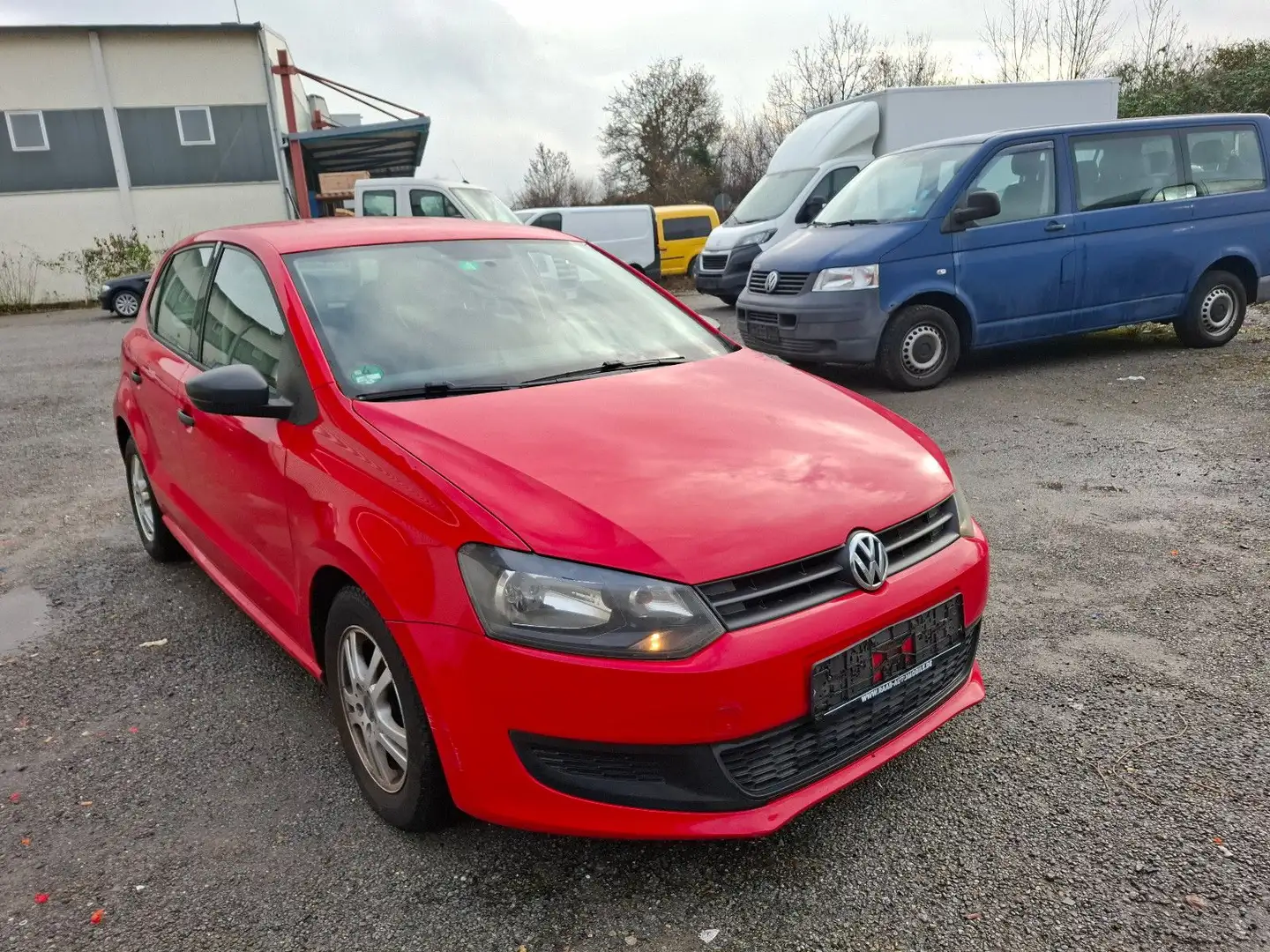 Volkswagen Polo V Trendline KLIMA Rouge - 2