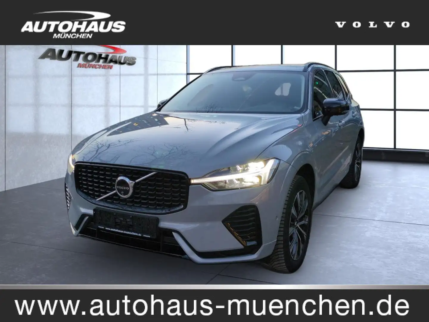 Volvo XC60 XC 60 Plus Dark 2WD Bluetooth Navi LED Klima Grau - 1