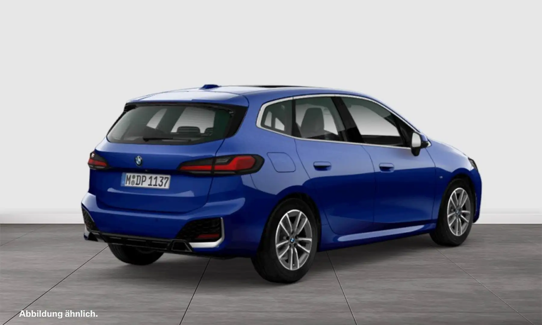 BMW 218 d Active Tourer DKG M Sport Pano Navi LED DRA+ PAS Blau - 2