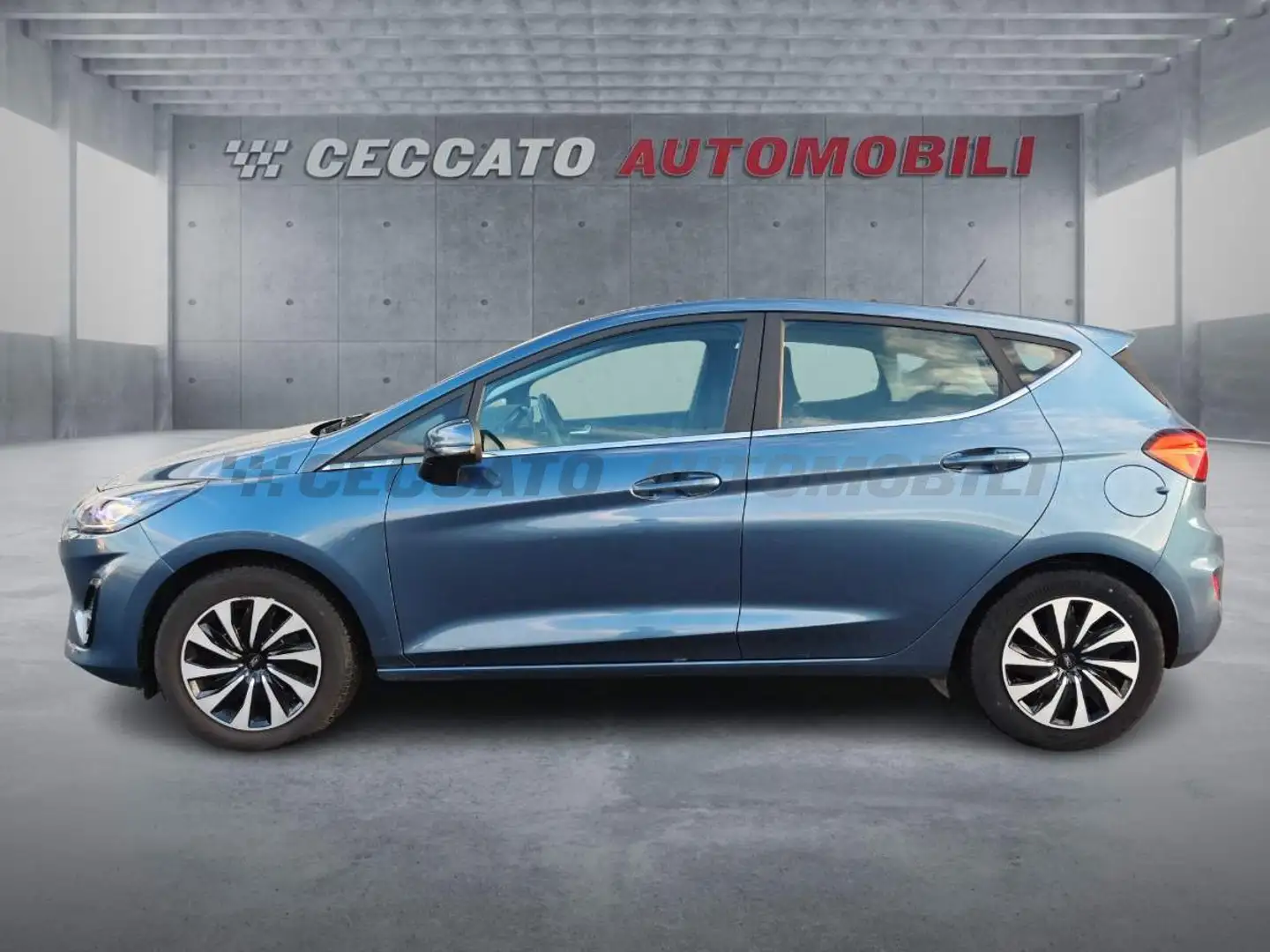 Ford Fiesta Fiesta 5p 1.1 Titanium 75cv Blauw - 2