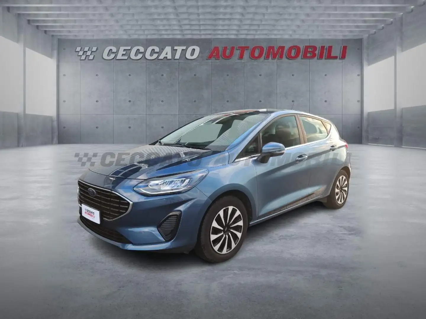 Ford Fiesta Fiesta 5p 1.1 Titanium 75cv Blauw - 1