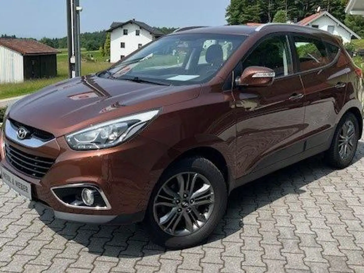 Hyundai iX35 2.0 CRDi 4WD Style Brun - 1