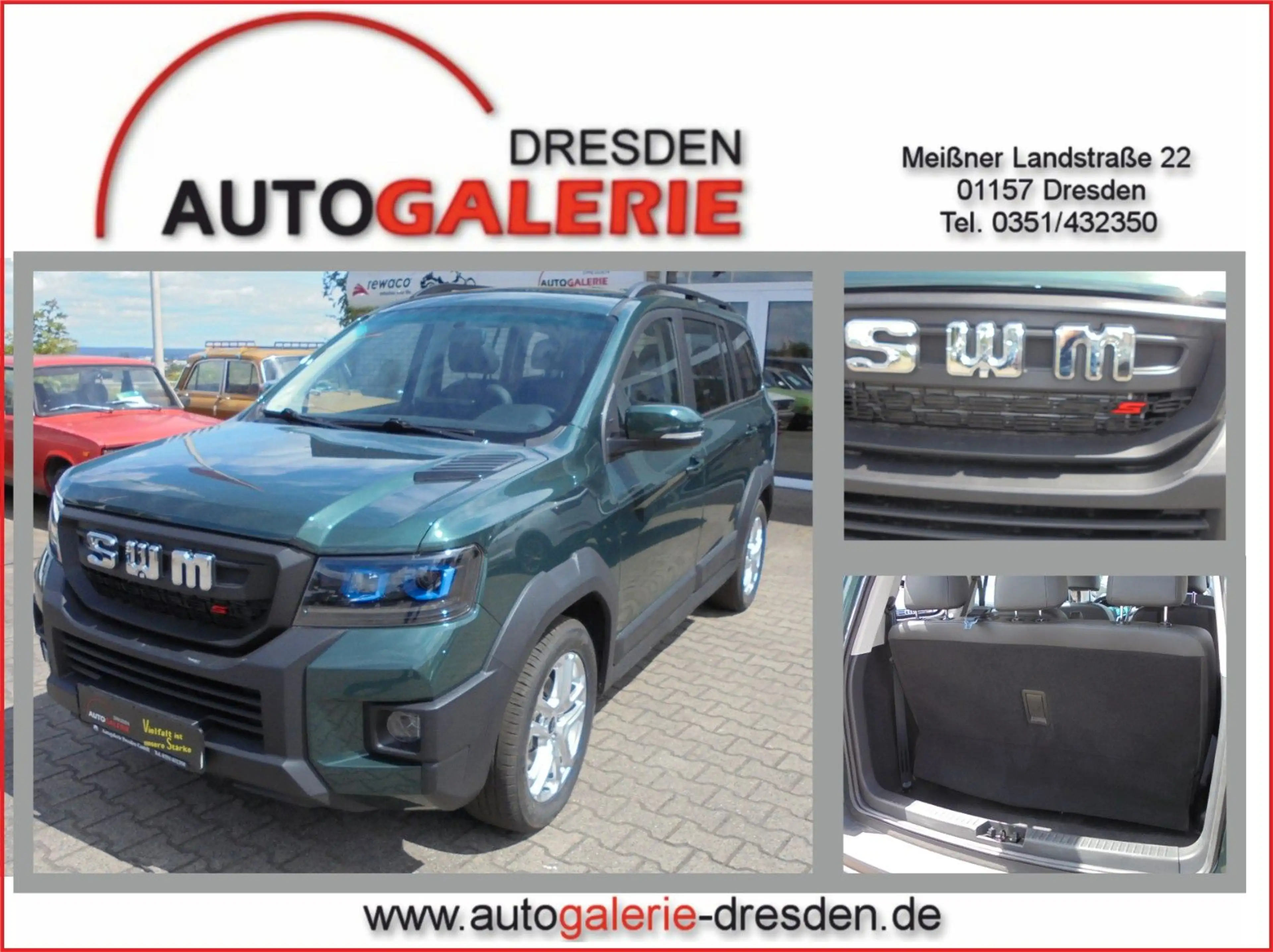 SWM Others SWM G03 Van Klima,Navi,7-Sitze,get.Scheiben hin