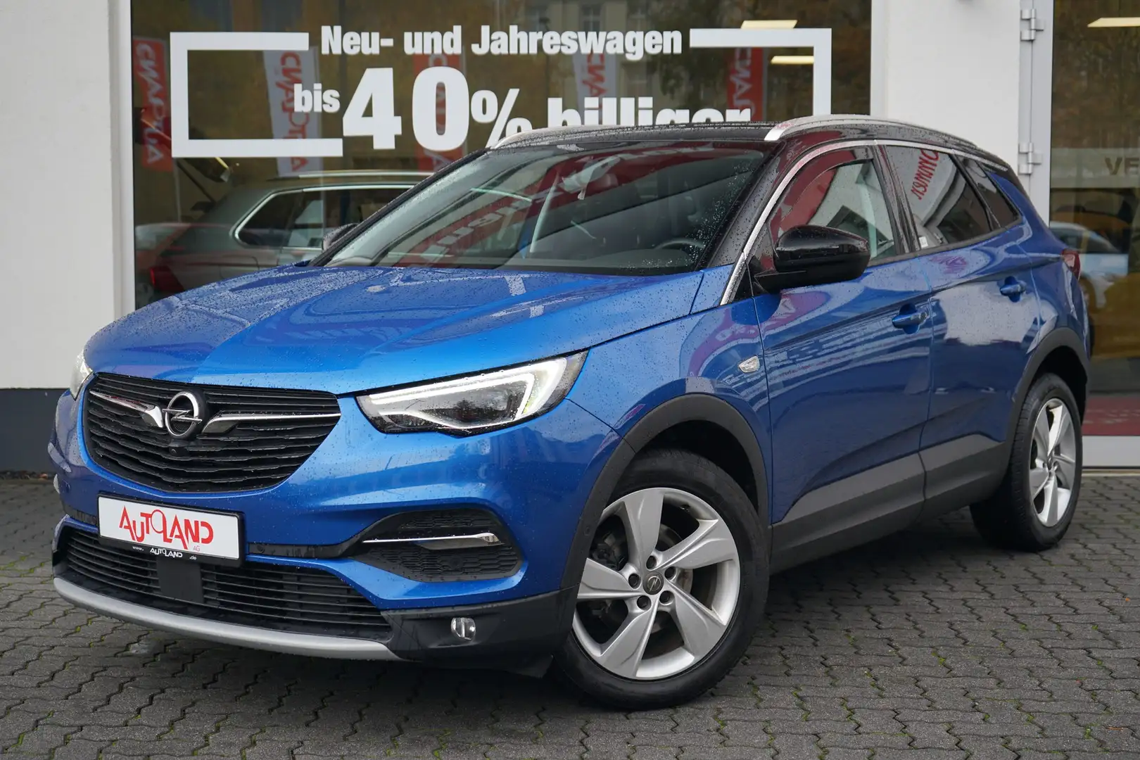 Opel Grandland 1.2 Ultimate LED Navi 360° Winterpaket Blau - 2