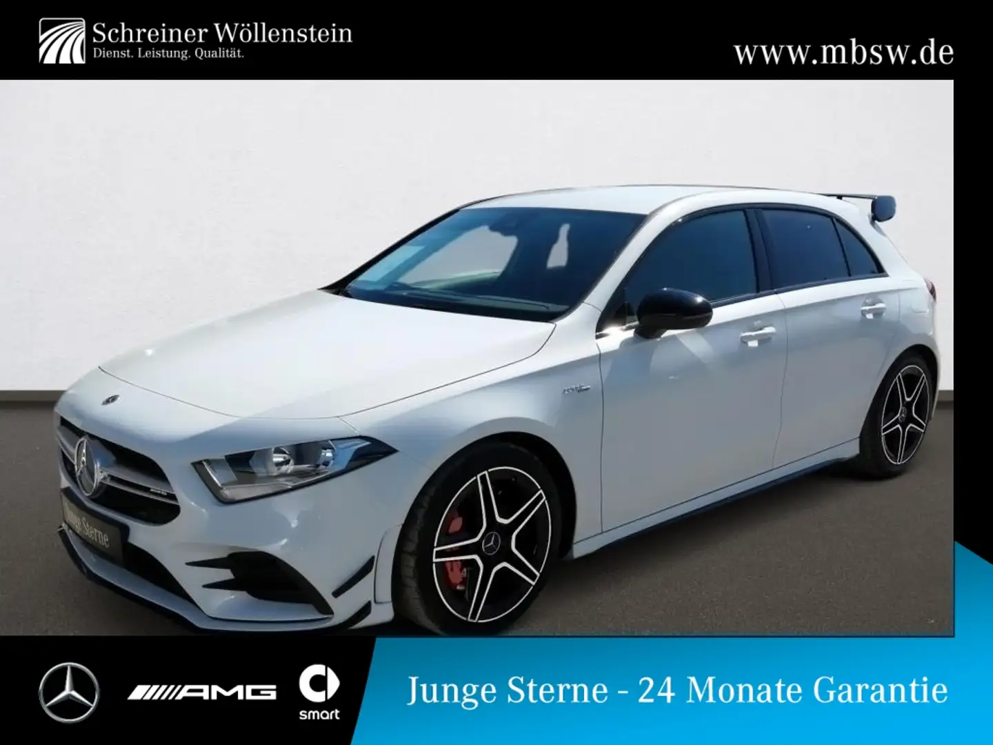 Mercedes-Benz A 35 AMG AMG A 35 4M *Night*Ambi*MBUX*RKam*AerodynamikP.* Weiß - 1