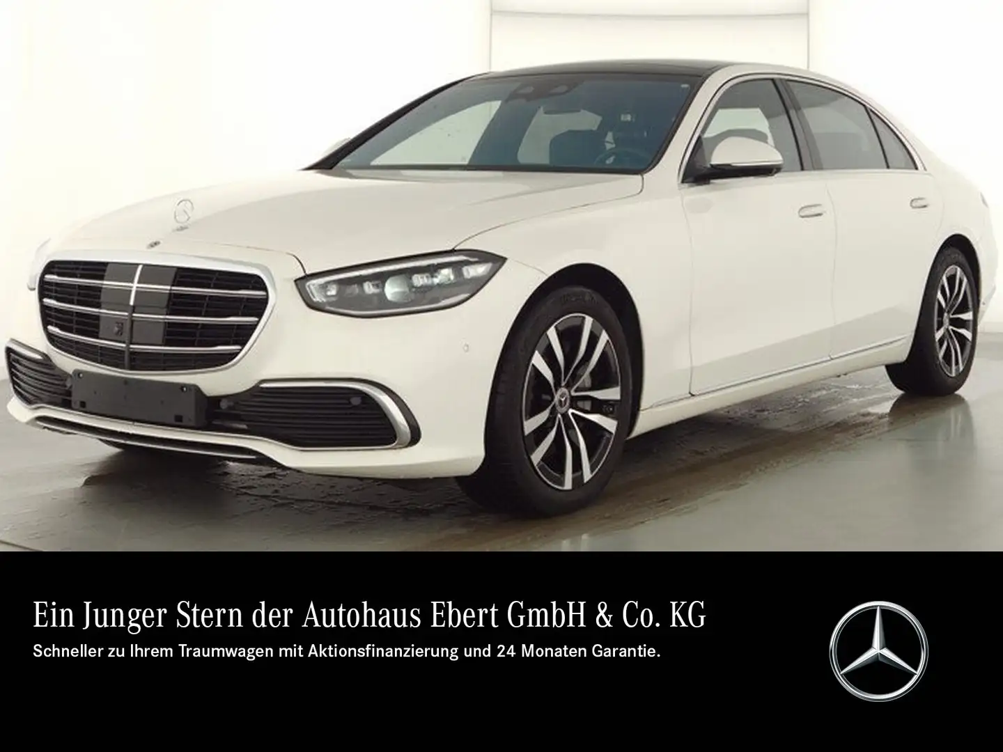 Mercedes-Benz S 500 S500 4M L FirstClass 4xMassage FondTV Pano Chauf Blanc - 1