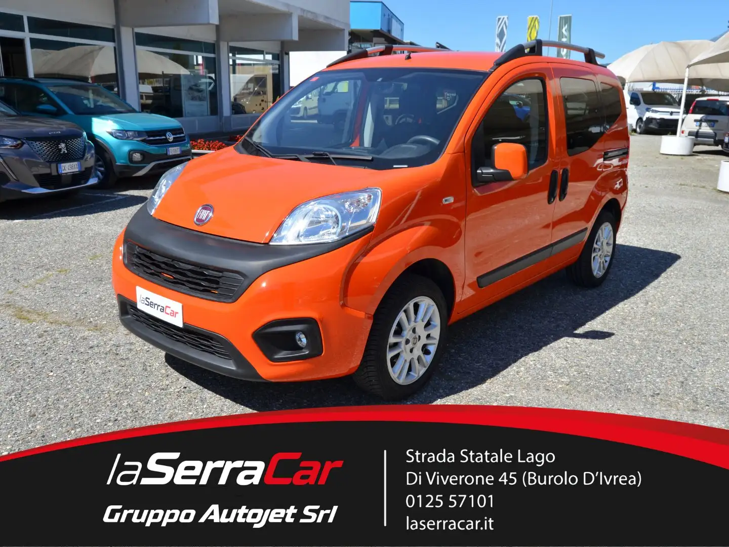 Fiat Qubo Qubo 2017 1.4 8v Lounge 77cv Arancione - 1
