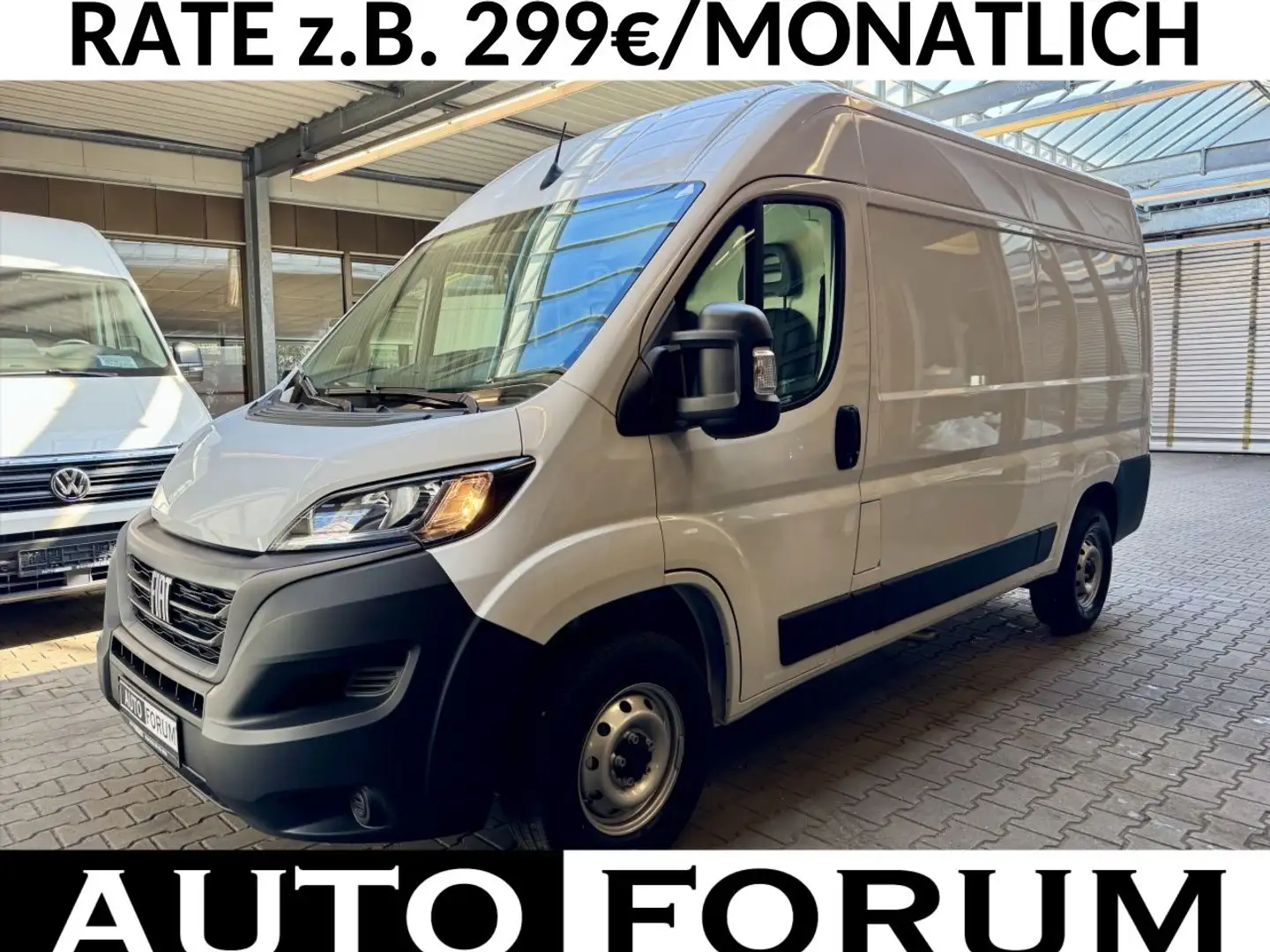Fiat Ducato 2.2 D L2H2 KLIMAAUT CARPLAY PDC AHK 3STZ Weiß - 1