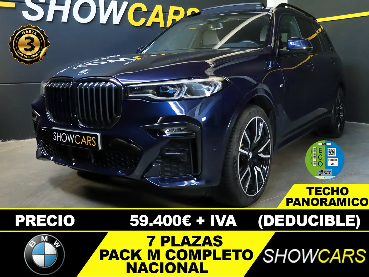 BMW X7 xDrive 40dA Azul - 1