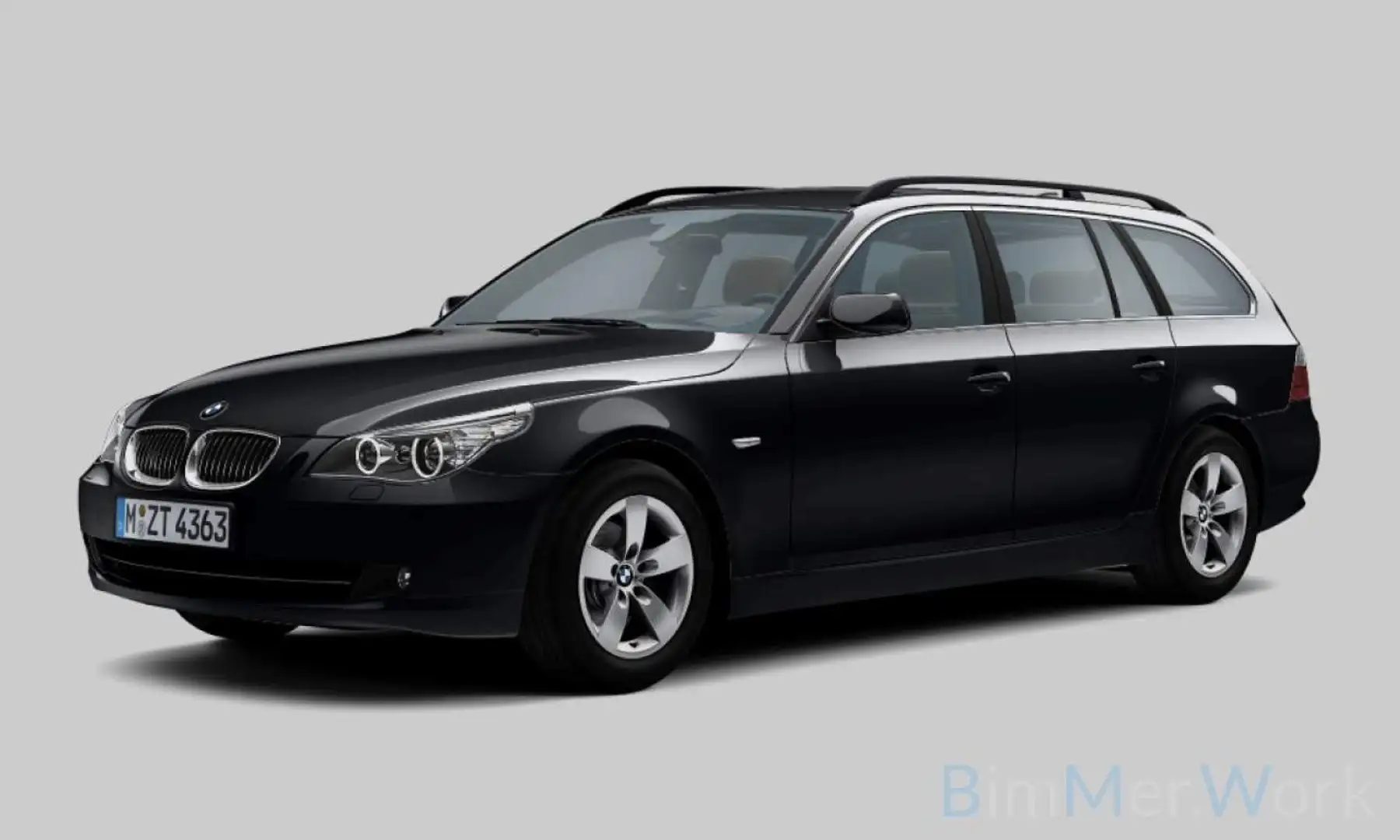 BMW 525 Tempomat PDC Xenon NaviPro AHK Lordos HUD Schwarz - 1