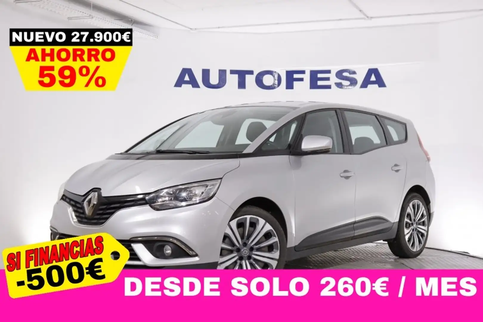 Renault Grand Scenic 1.5 ENERGY LIFE 110cv 5P # BLUETOOTH Grijs - 1