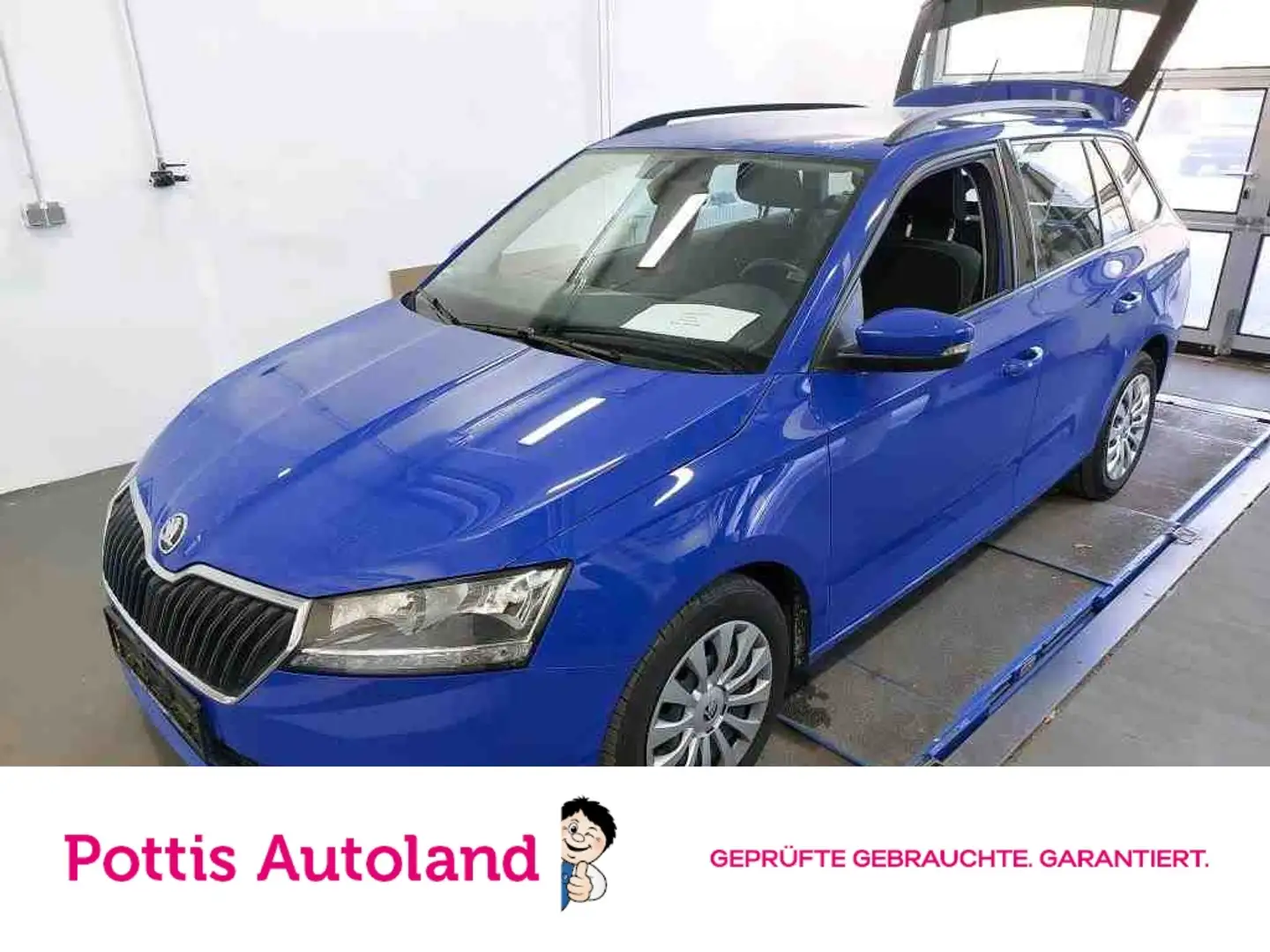 Skoda Fabia Combi 1.0 TSI AMBITION PDC SITZHZG KLIMA Blau - 1