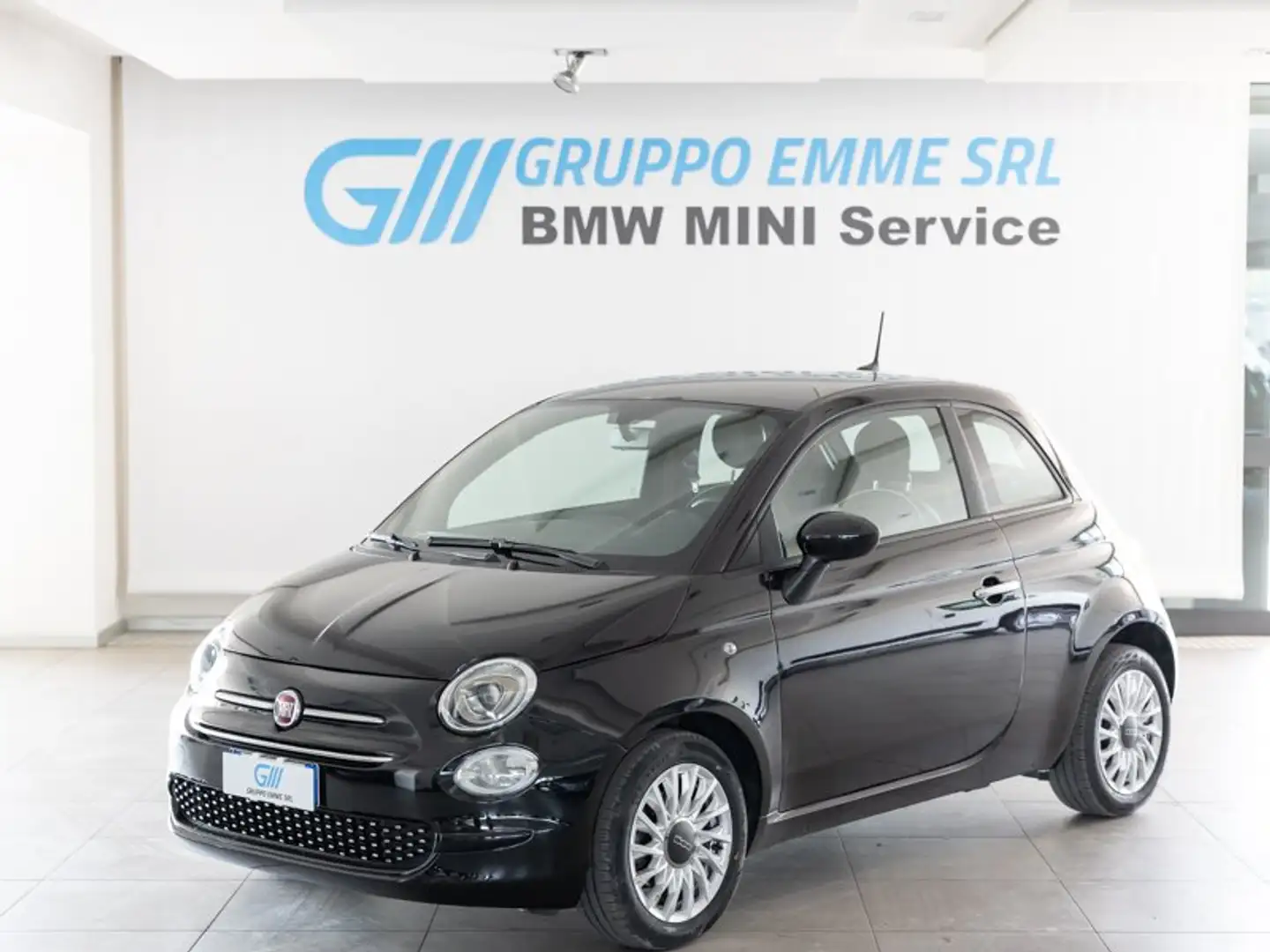 Fiat 500 500 1.0 hybrid Lounge 70cv Nero - 1
