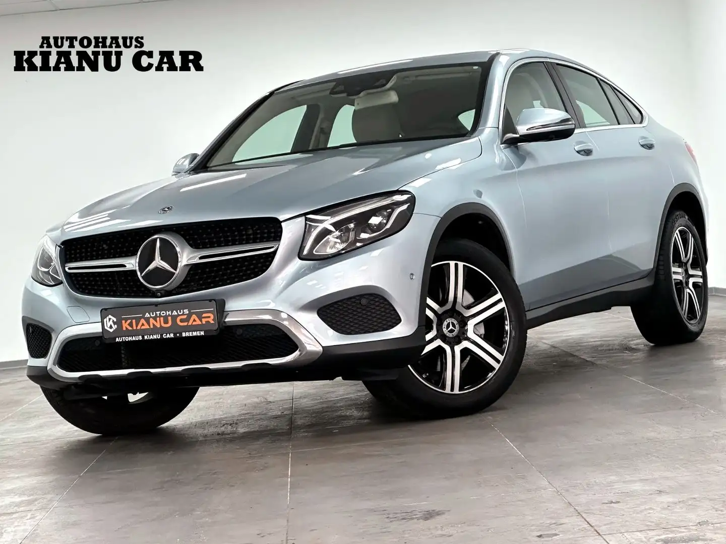 Mercedes-Benz GLC 250 Coupe d 4Matic.Standheizung.360°KAM.LED Silver - 1