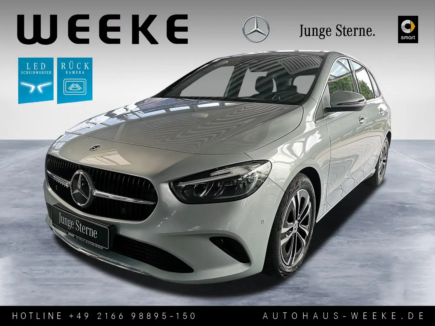 Mercedes-Benz B 180 Progressive Line ADVANCED+WINTER-PAKET+SMA Argent - 1